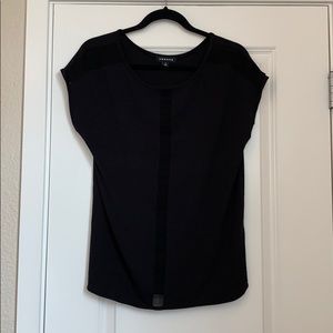 Trouve tee with mesh detailing